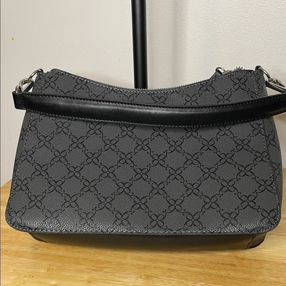 Nine West Black and Gray Shoulder Bag